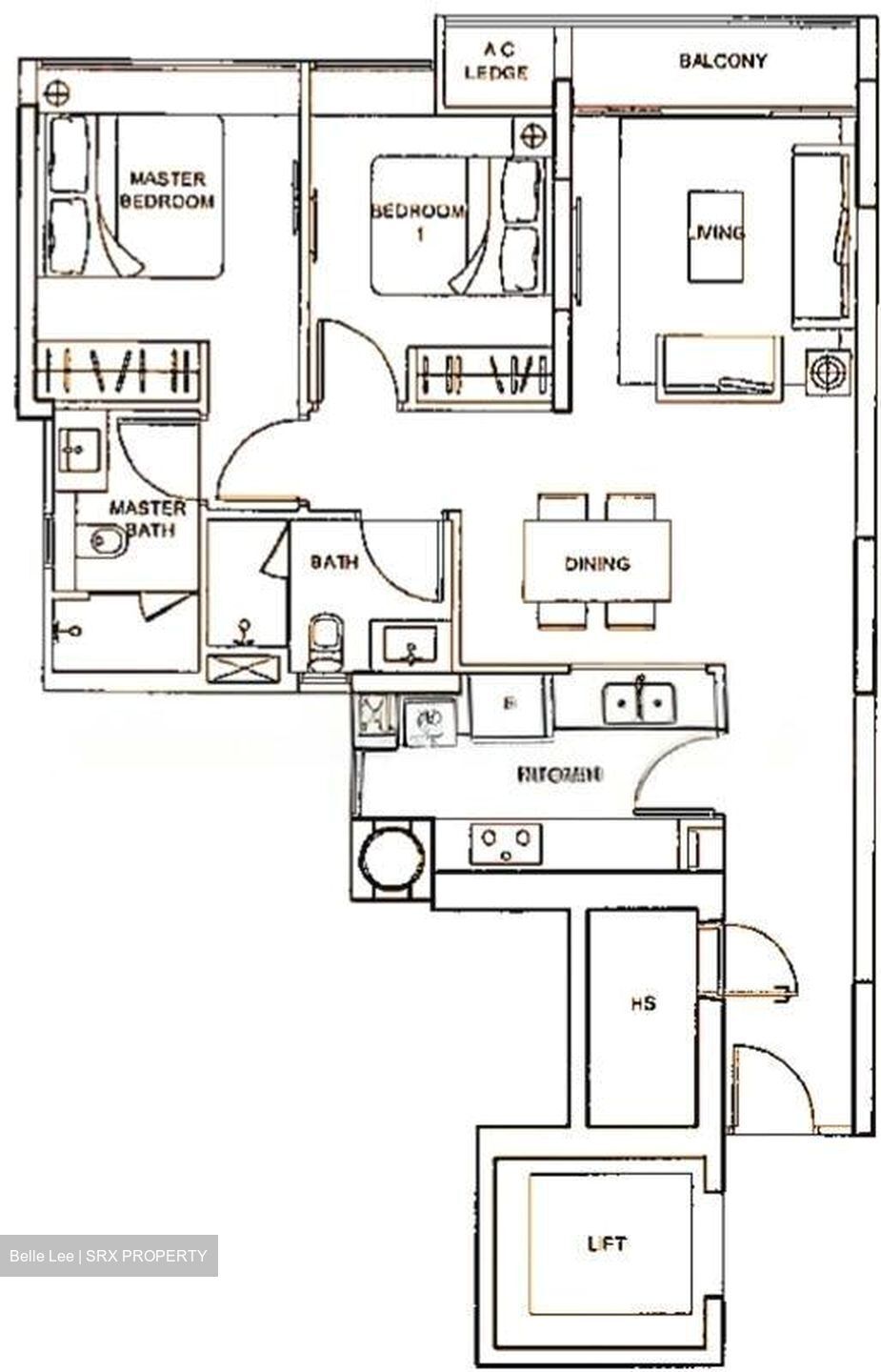 Meadows @ Peirce (D26), Condominium #507292351